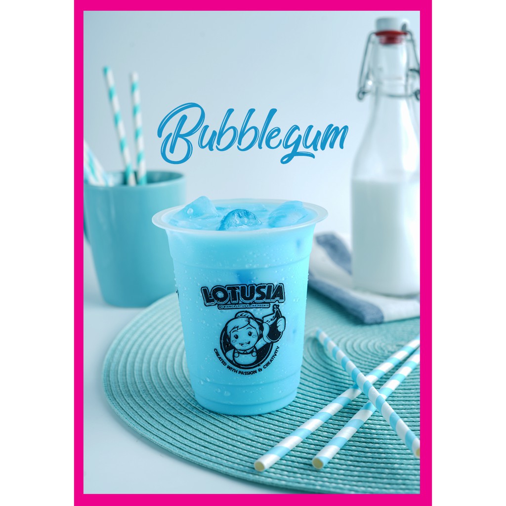 30gr LOTUSIA BUBBLEGUM DRINK PREMIX (TRIAL PACKAGE)