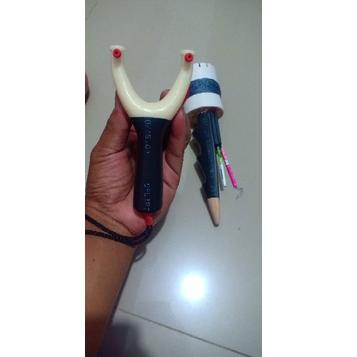 SHOPEE MALL ketapel resin abs/slingshot lengkap tinggal pakai ?