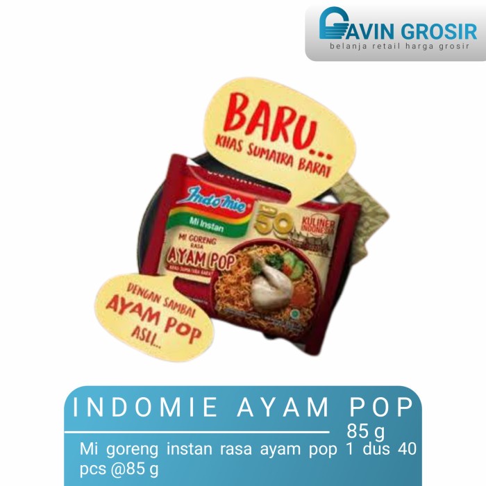 

indomie goreng rasa ayam pop