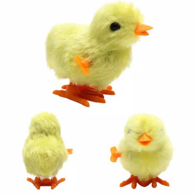 Mainan Anak Ayam Berjalan Petok / Anak Ayam Puter / Ayam Loncat / Anak Ayam