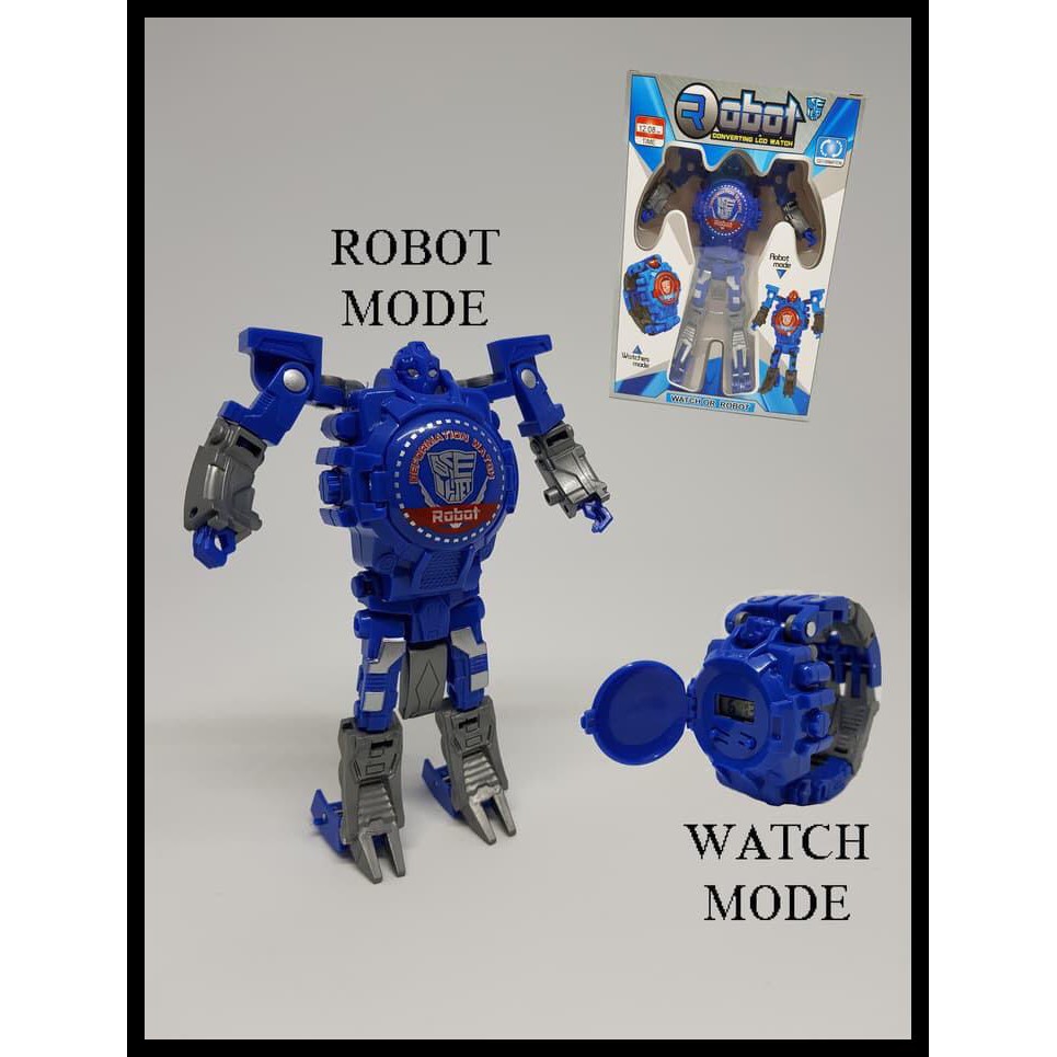 Boleh Ds Jam Tangan Robot / Jam Tangan Transformers / Jam Tangan Anak Robot