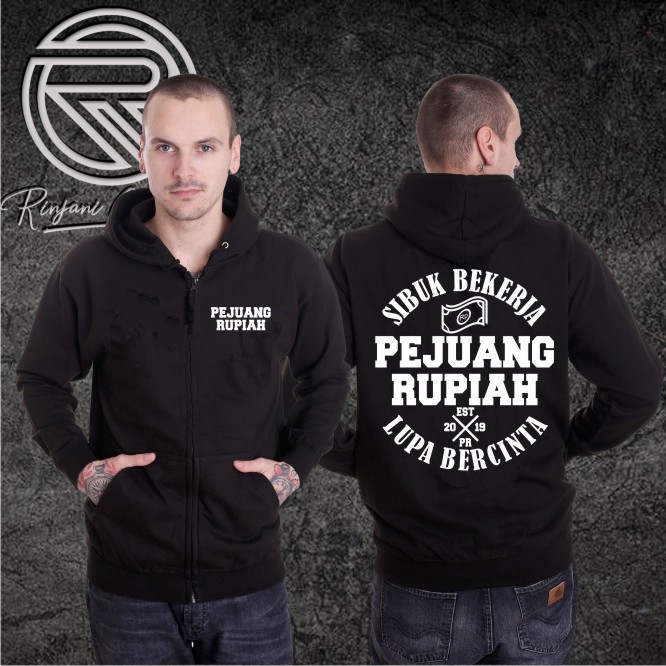 JAKET PEJUANG RUPAIH.SWEATER PEJUNAG RUPIAH.HOODIE PEJUANG RUPIAH.JAKET DISRRO