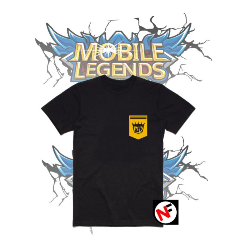 Kaos distro/kaos mobile legend/kaos murah- logo RRQ