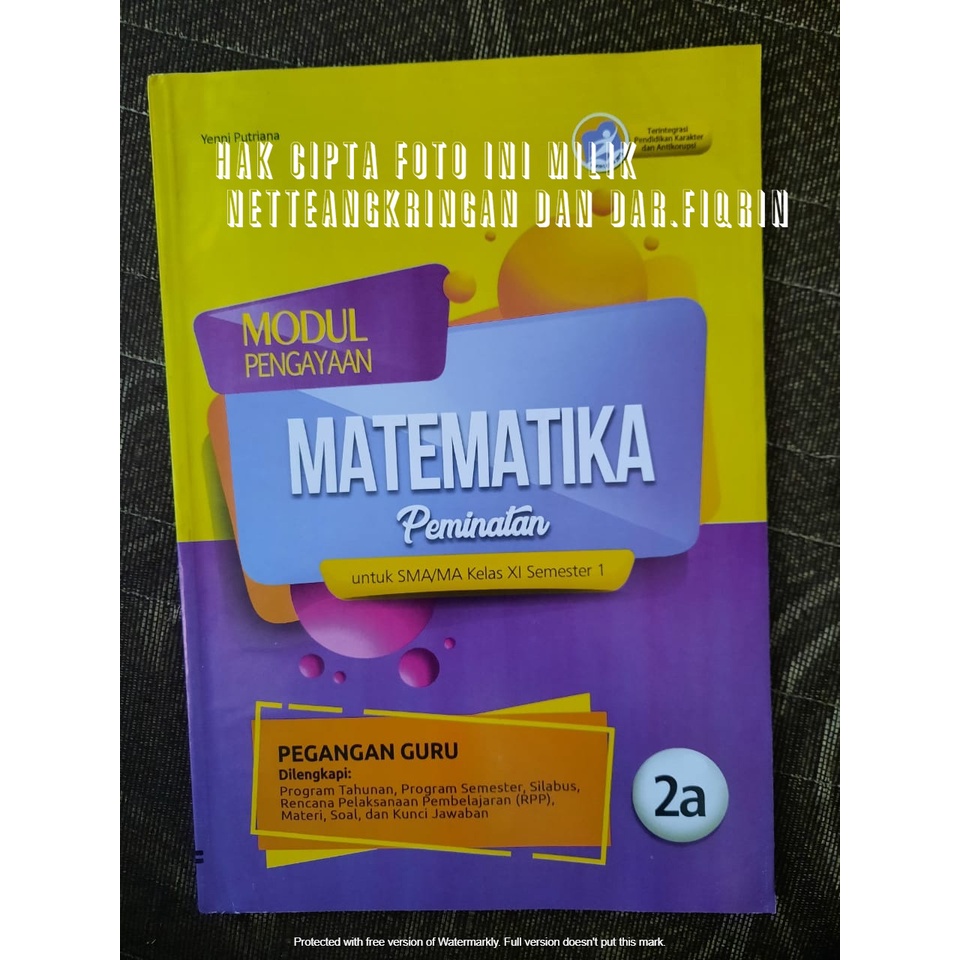 Jual Pegangan Guru Matematika Peminatan Sma Kelas 10 11 12 X Xi Xii Semester 1 Revisi 2018 Kharisma Indonesia Shopee Indonesia