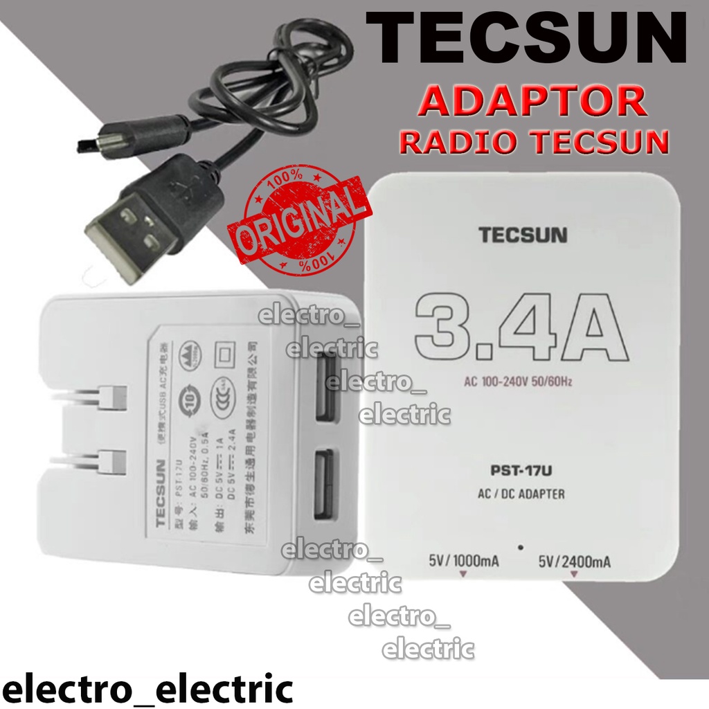 Adaptor Radio Tecsun