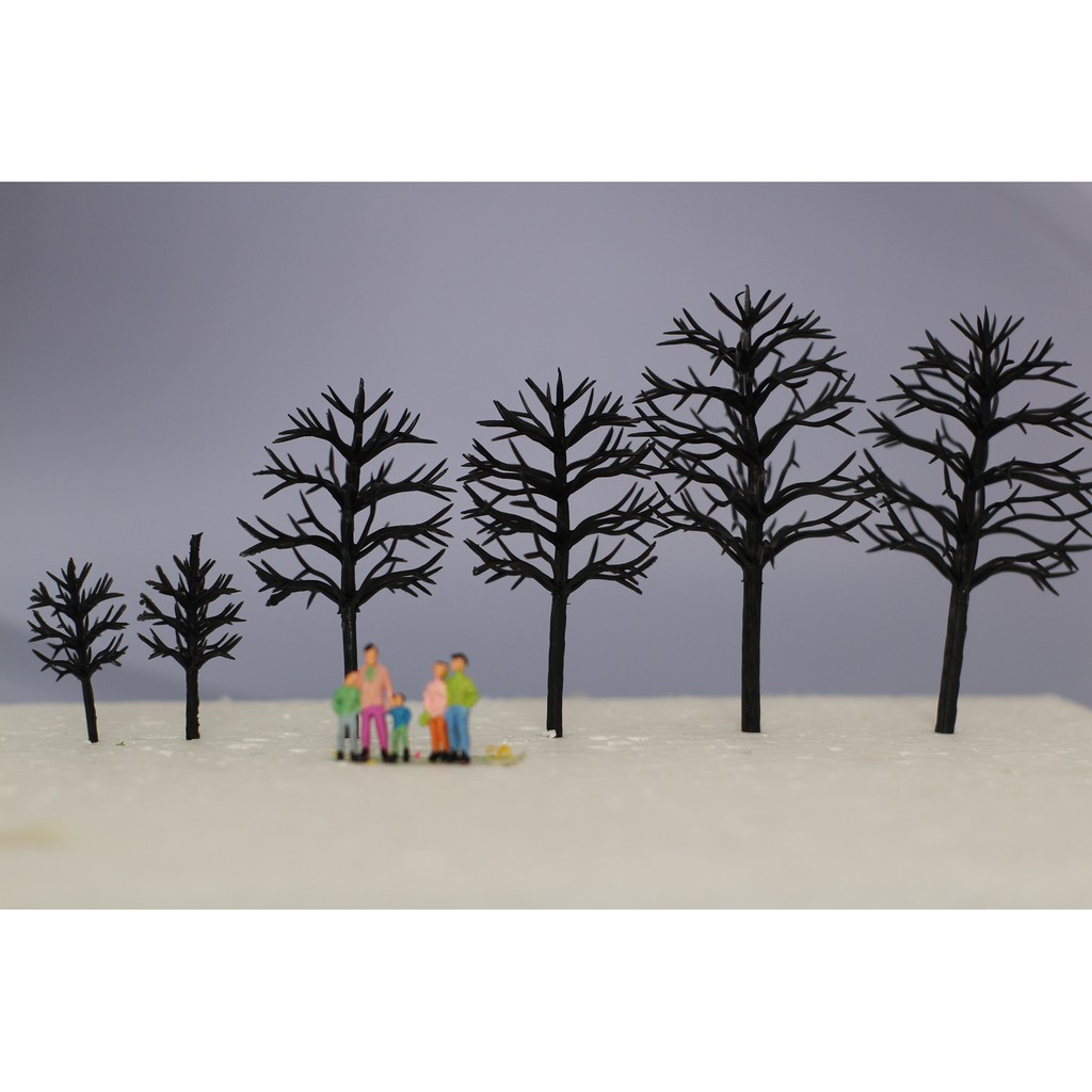 POHON BULAT GUGUR RANTING 8CM DIORAMA MAKET MINIATUR