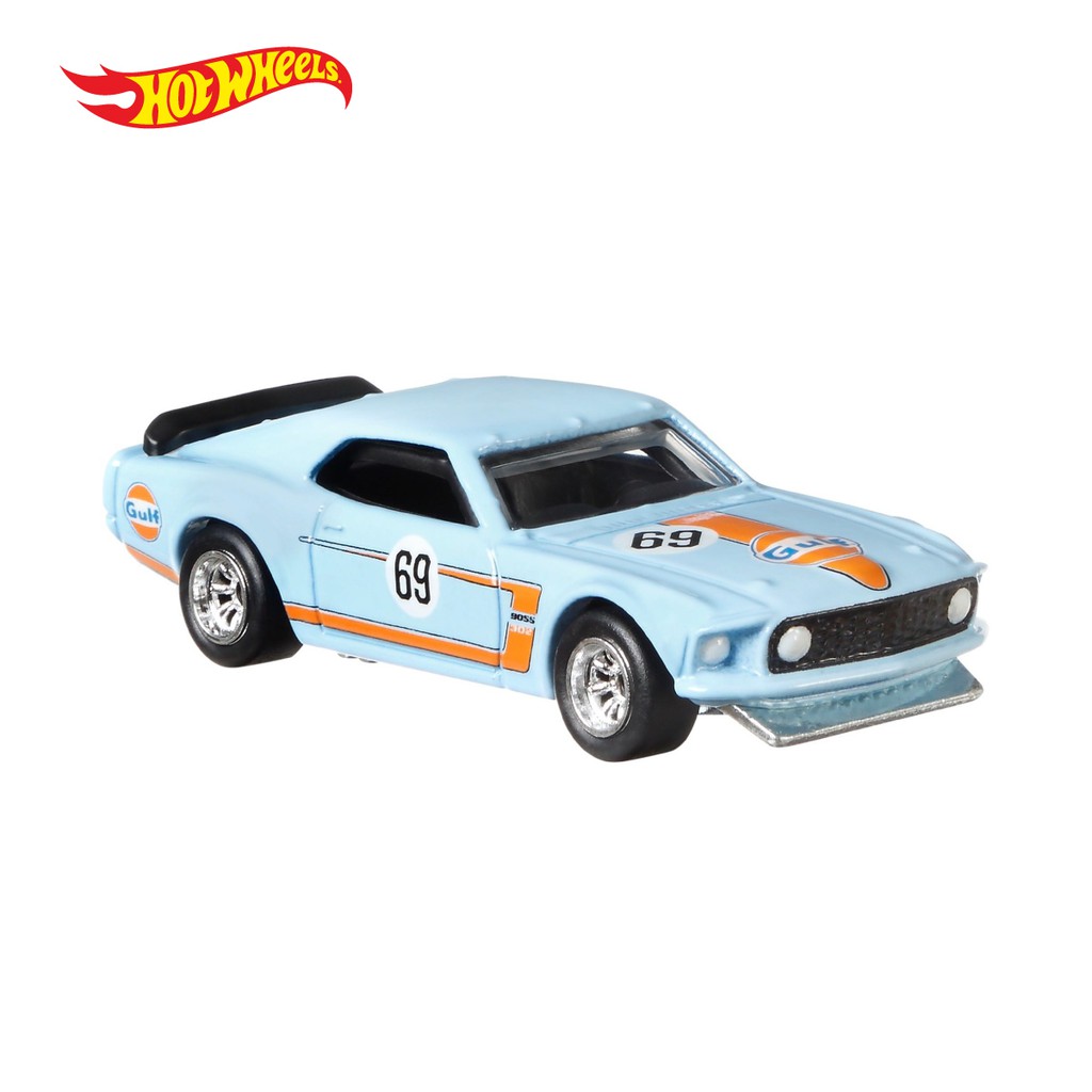 Hot Wheels 69 Ford  Mustang Boss Mainan Mobil  Balap  