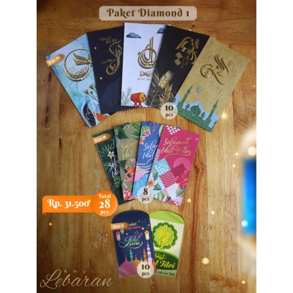 

Amplop Lebaran Diamond | Paket Lengkap