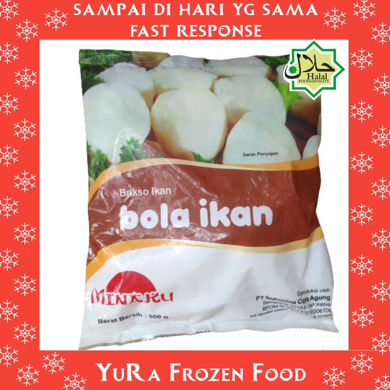 

MINAKU Bola Ikan 500gr
