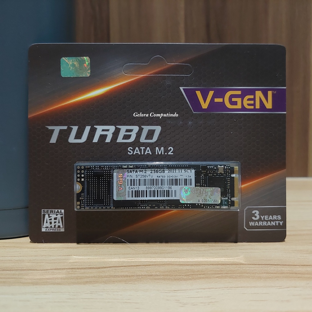 SSD SATA M.2 V-Gen 256GB Turbo