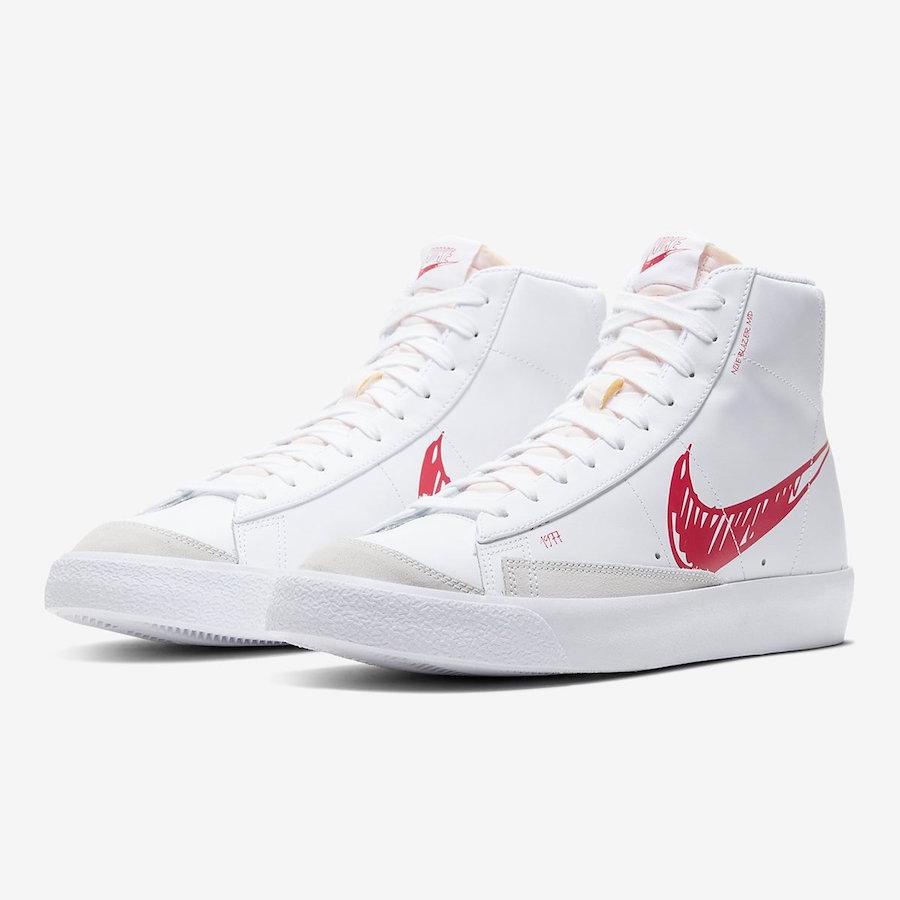 NIKE BLAZER MID VNTG '77 UNIVERSITY RED