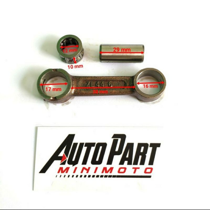 Stang Seher 44mm Motor Mini Gp Mini Trail Mini ATV 50cc 2T