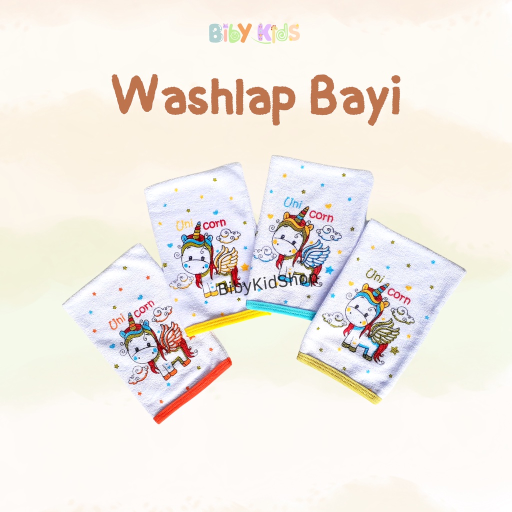 Waslap Bayi Washlap Karakter Lap Mandi Handuk Perlengkapan Mandi Baby Newborn Peralatan Bayi Lahir