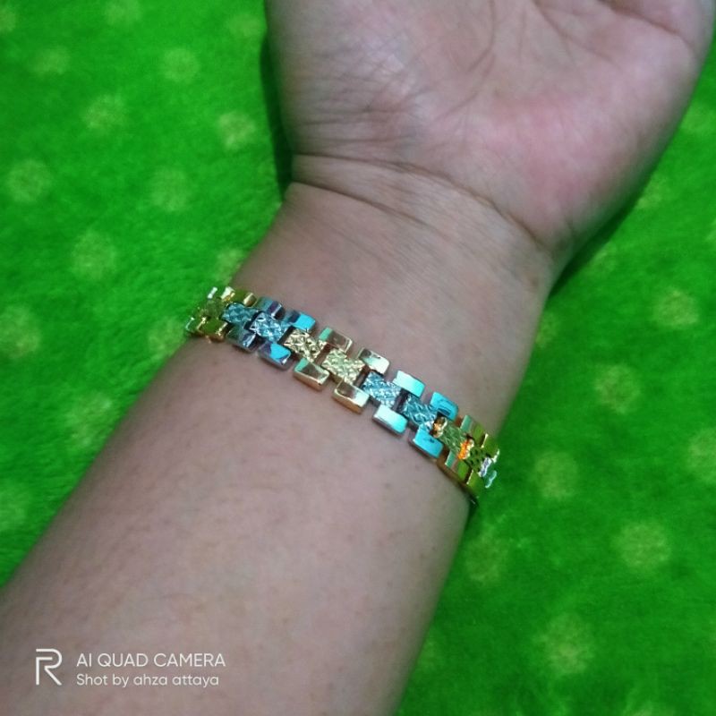 Gelang Rolex Kombinasi