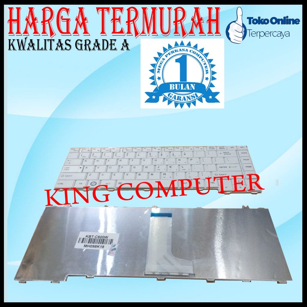 KB TOSHIBA L600 PUTIH