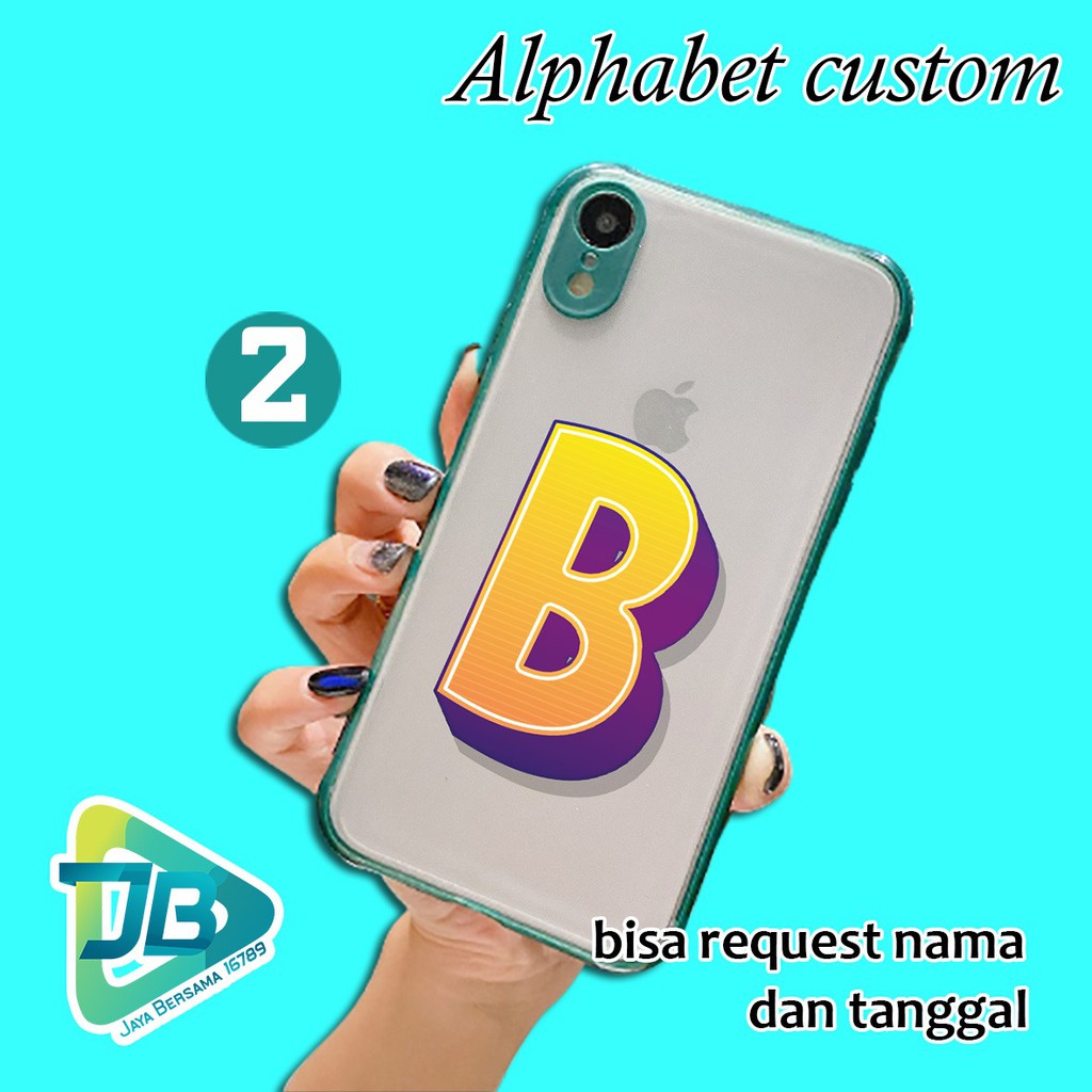 SOFTCASE CHOICE ALPHABET OPPO A3S A1K A7 A5S A11K A12 A31 A8 A37 A39 A57 JB3329