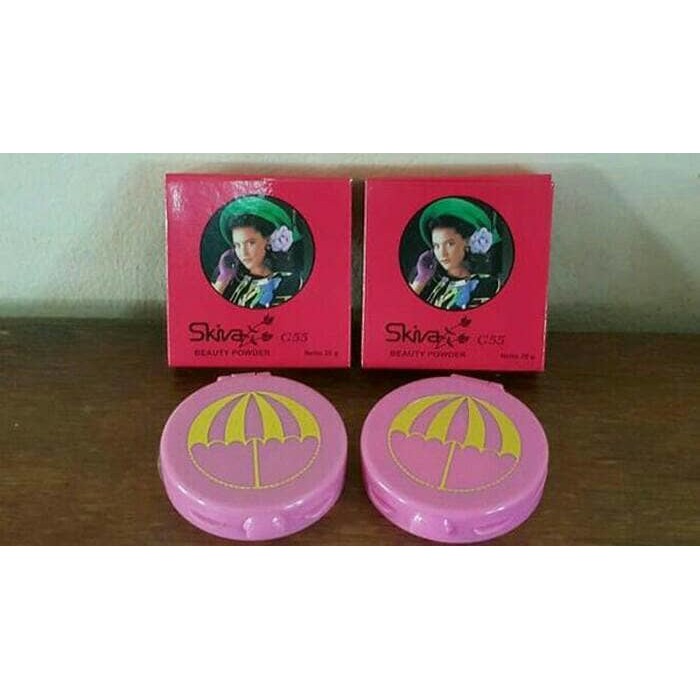 Bedak Skiva G55 / bedak padat skiva kaca