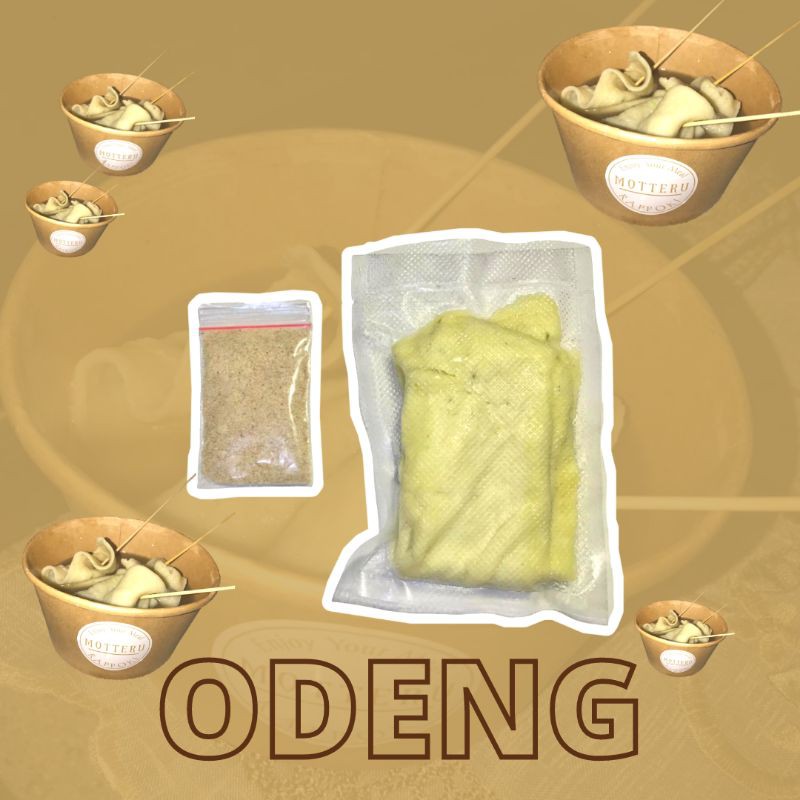 

PAKET ODENG (FISH CAKE) DENGAN BUMBU KUAH KALDU ODENG | OTAK-OTAK KHAS KOREA | MOTTERU