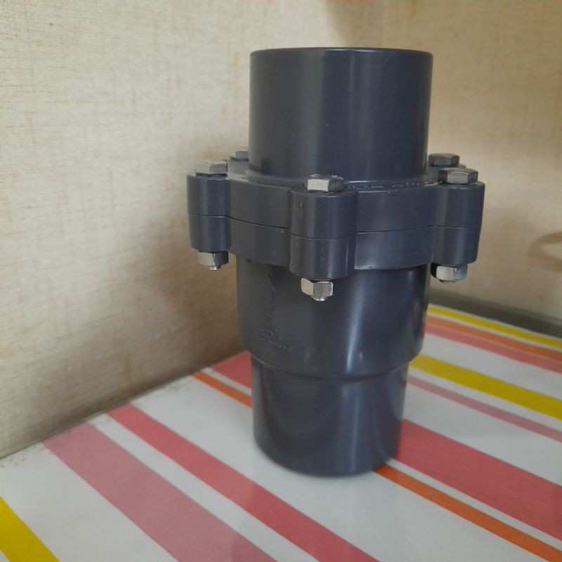 SPRING CHECK VALVE 11/2" KDJ TAIWAN READY SELALU anti back flow check valve spring checkvalve checkv