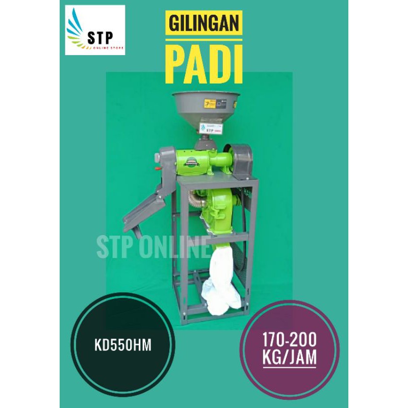 MESIN GILINGAN PADI KD 550 HM MAHKOTA