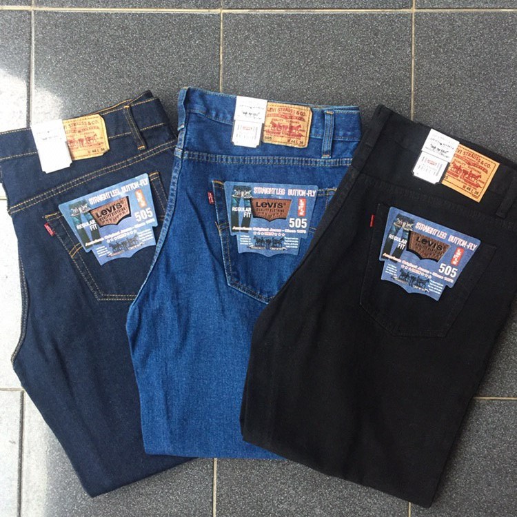 Celana Jeans Jumbo pria  Size 28-46 Jeans Jumbo Celana Panjang Pria