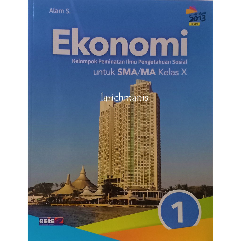 BUKU EKONOMI KELAS X ERLANGGA