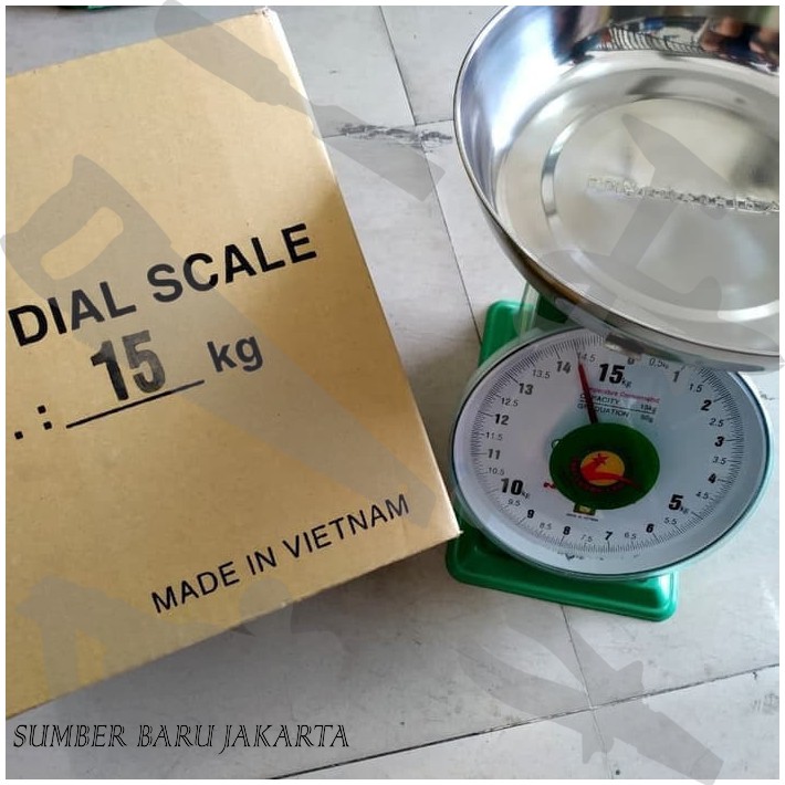 NHS TIMBANGAN DUDUK JARUM 15 KG TIMBANGAN MANUAL 15KG SBJ
