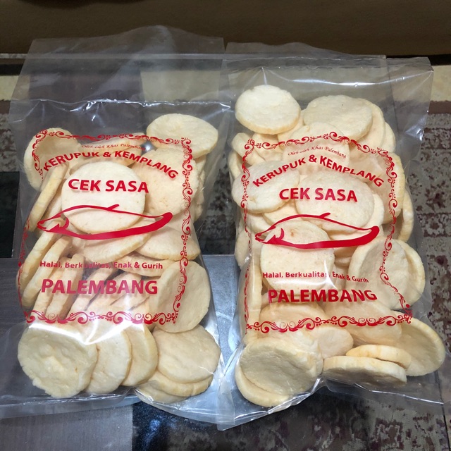 

Kerupuk Kemplang Palembang ASLI IKAN 250gr