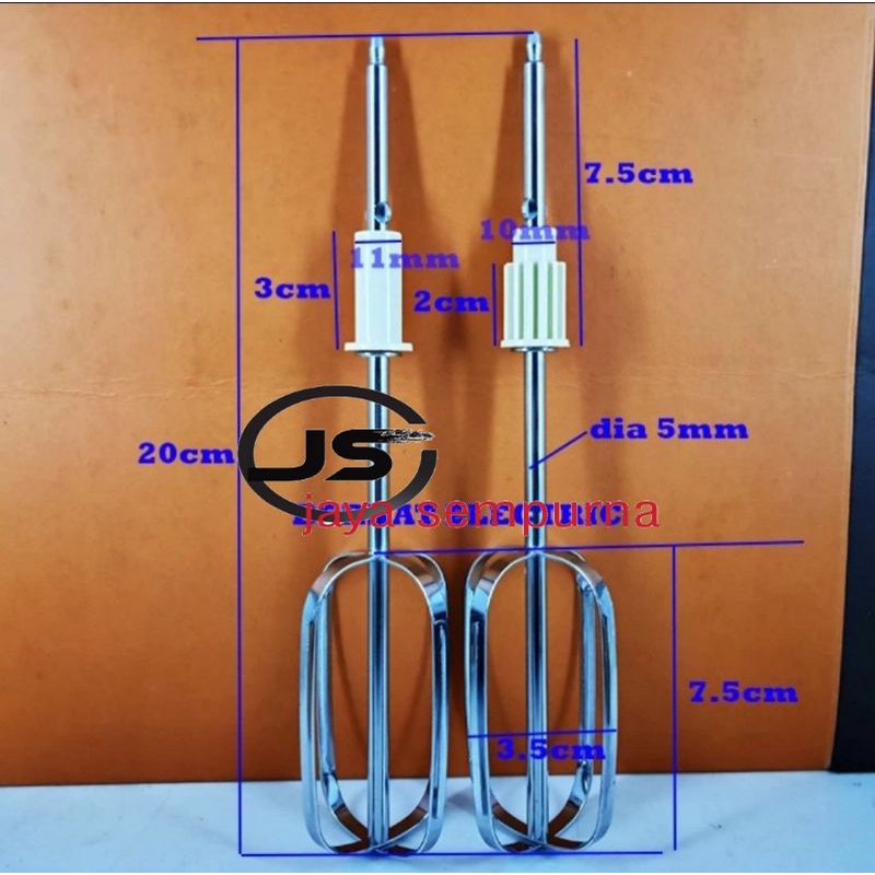 STICK PENGOCOK PENGADUK PENCAMPUR MIXER MASPION MT-1140 / 1150 - Harga diatas untuk sepasang