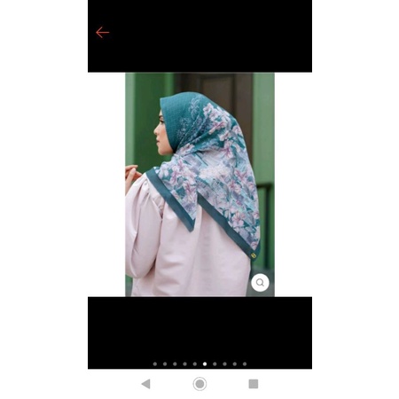 Preloved Buttonscarves Malaya Series Emerald