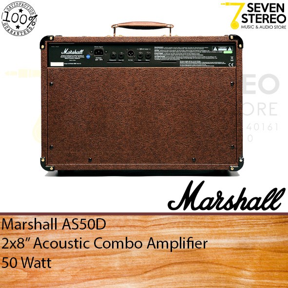 Marshall AS50D 50 Watt 2 X 8 Inch Acoustic Combo Amplifier