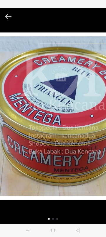 Butter / Mentega Blue Triangle Segitiga Biru 340 Gr