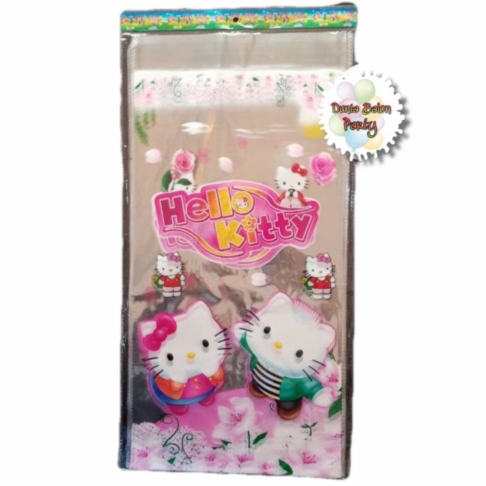 Plastik Snack Ulang Tahun / Plastik Kado Hello Kitty