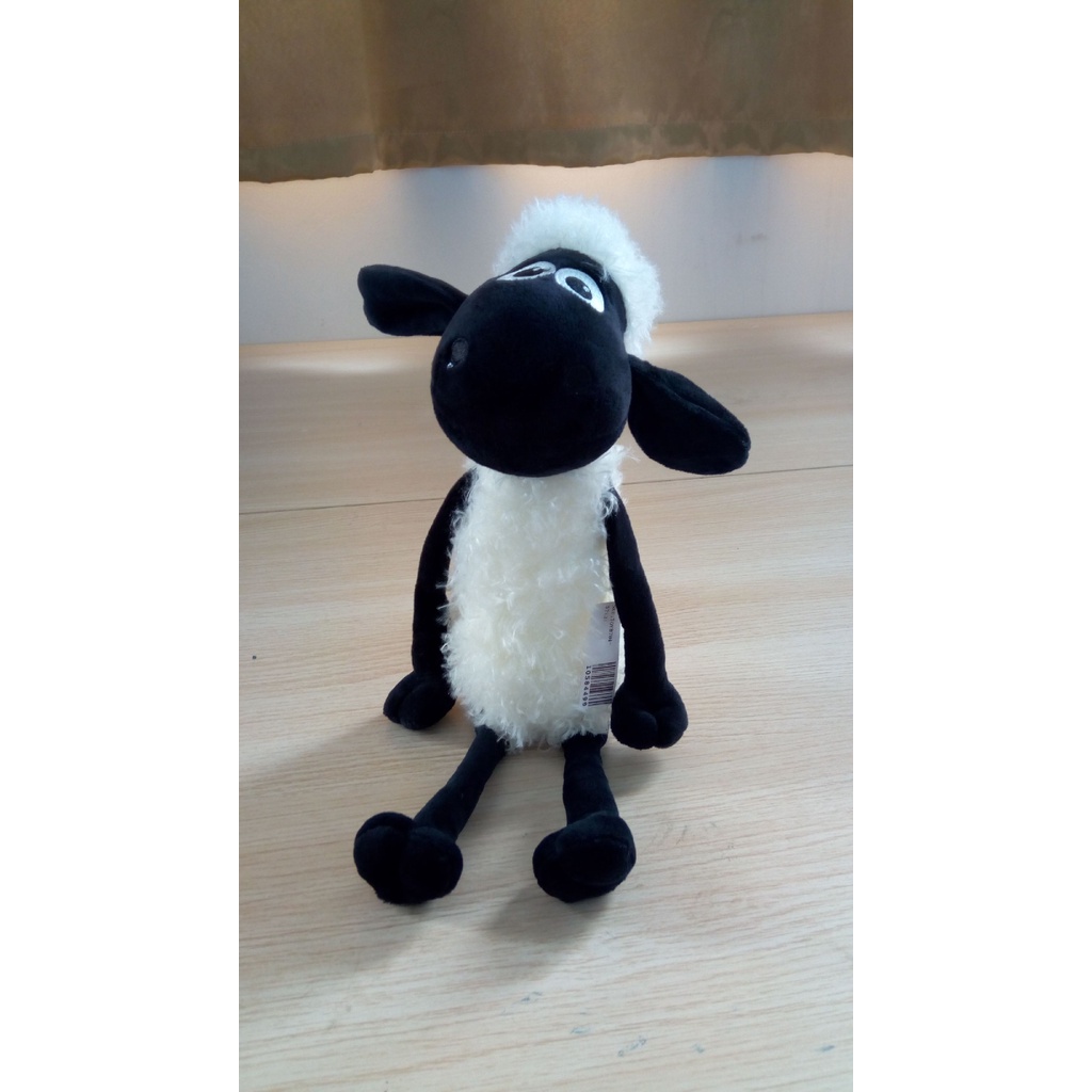 37/57cm Boneka Cartoon Shaun The Sheep Plush Cuddly Soft Stuffed Toys Children Kids Gifts Mainan