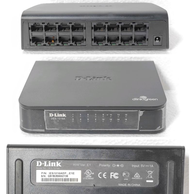 D-link Switch 16 Des-1016A