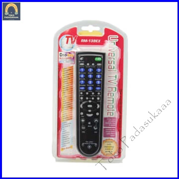 

Remote Tv Universal Multifungsi Serbaguna 139ex - Hitam