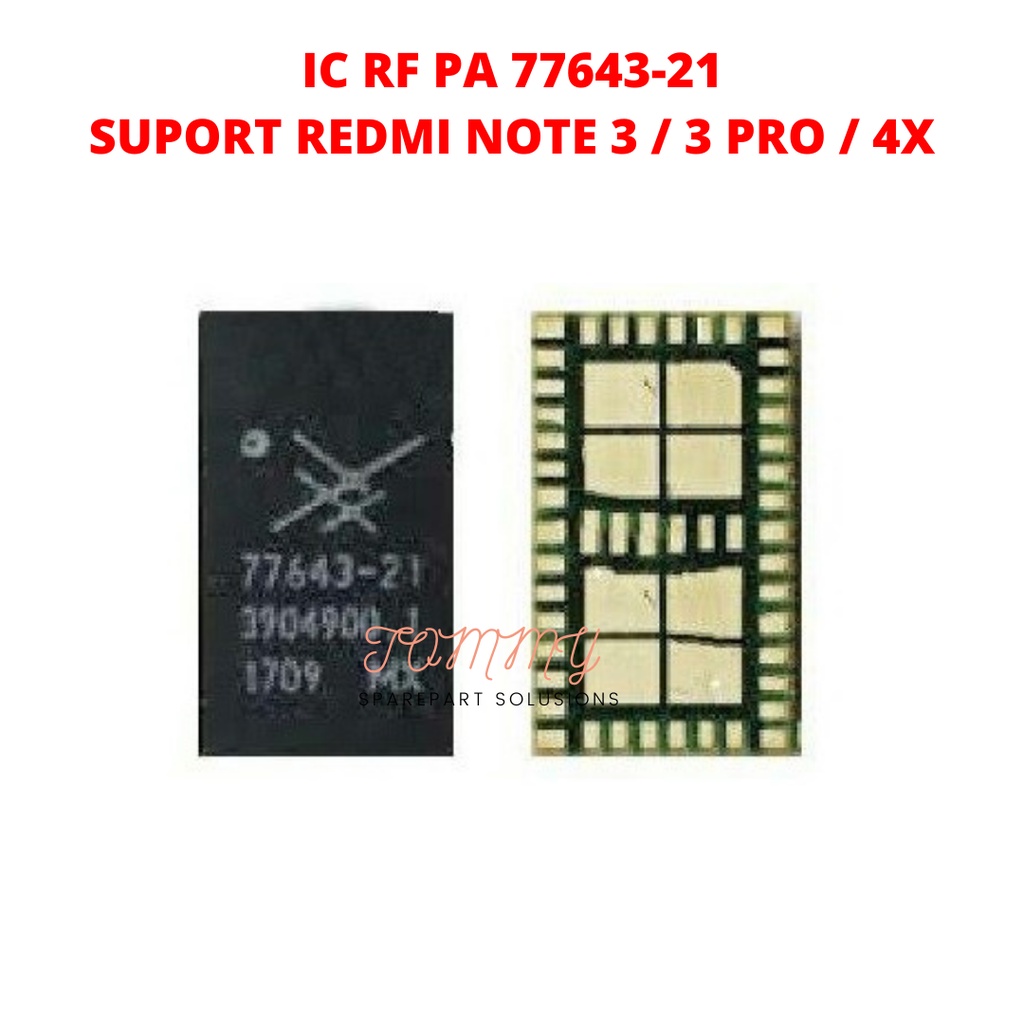 IC RF SINYAL PA 77643-21 FOR REDMI NOTE 3 / 3 PRO / 4X ORIGINAL