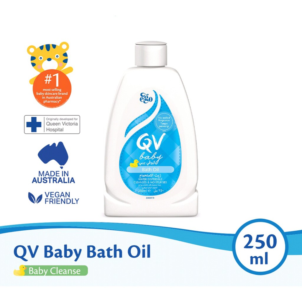 QV Baby Bath Oil 250ml