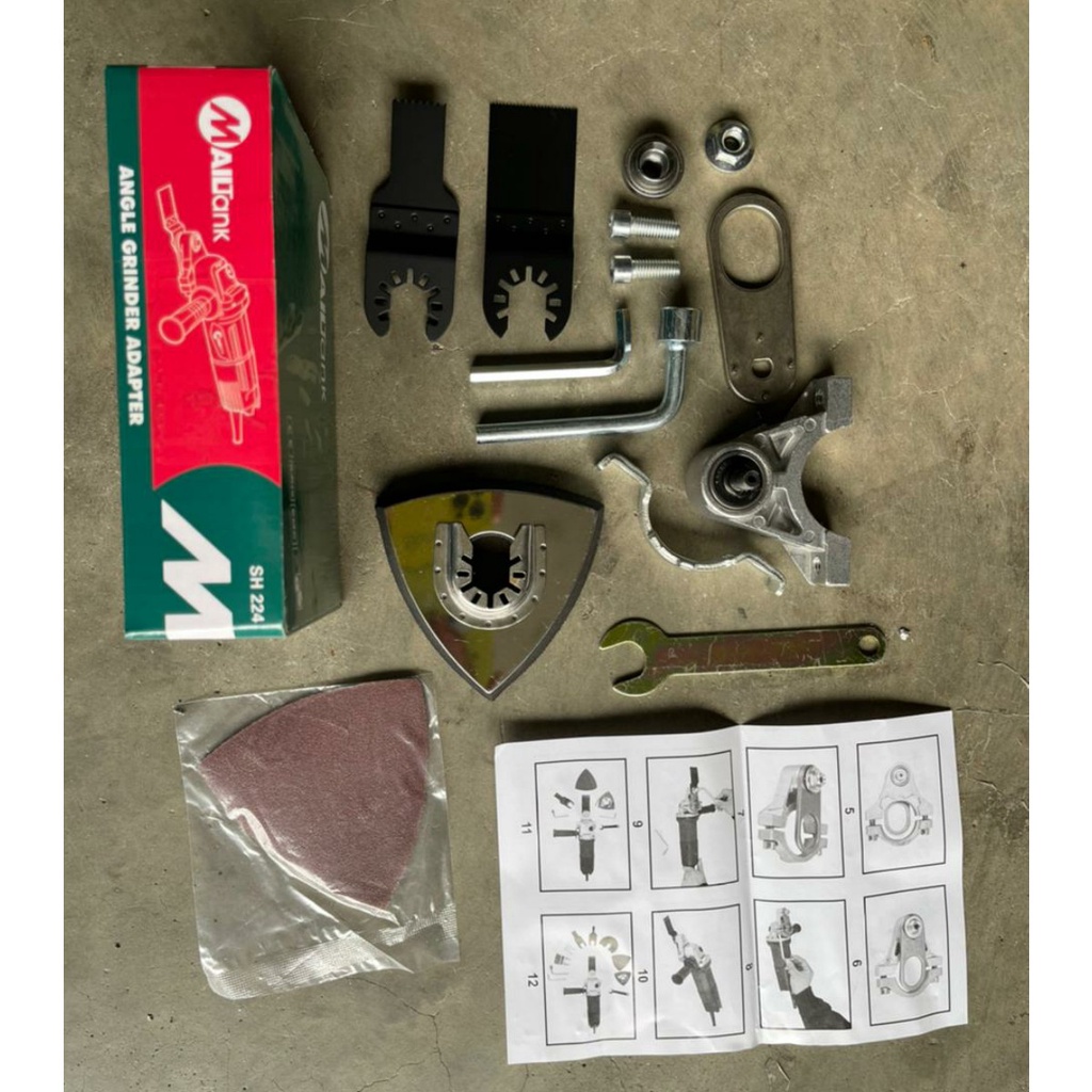 ADAPTER MESIN GERINDA MULTIFUNGSI MAILTANK  MESIN OSKILASI MULTI TOOL CUTTER SAND