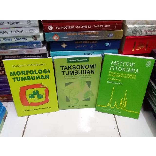 PAKET BUKU MORFOLOGI  TUMBUHAN TAKSONOMI TUMBUHAN DAN 