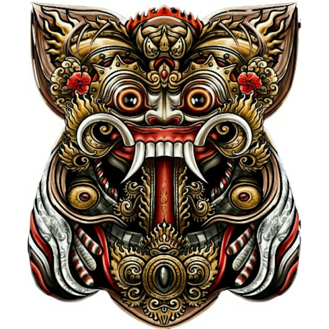 layangan celepuk bali rangda