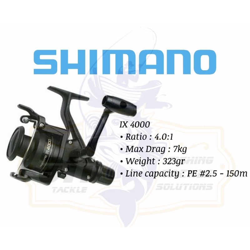 Jual ALAT PANCING REEL MURAH SHIMANO IX 1000 | 4000 R | Shopee Indonesia