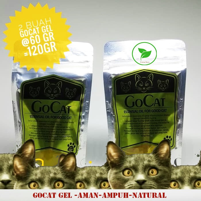 Pengusir Kucing GoCat Gel 2 pouch extra