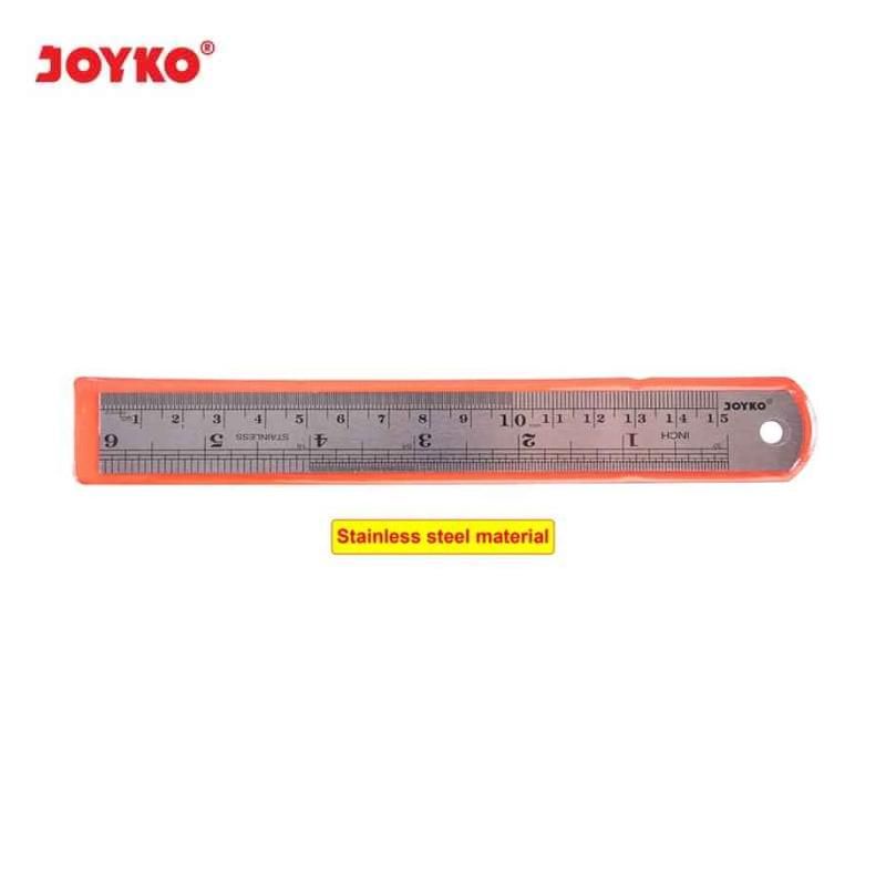 

Q331 - Joyko Ruler Stainless 15cm / Penggaris Besi / Penggaris 15cm