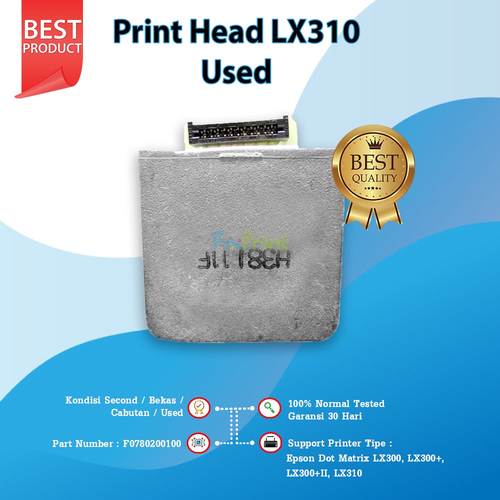 Print Head Printer Epson LX300 LX300  LX300 II Printhead Dot Matrix LX 300 LX 300  LX 300 II LX 300