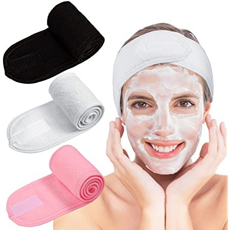 Facial Headband - Bandana Penahan Poni Untuk Cuci Muka / Bandana Bando Masker / Cuci Muka / Make Up