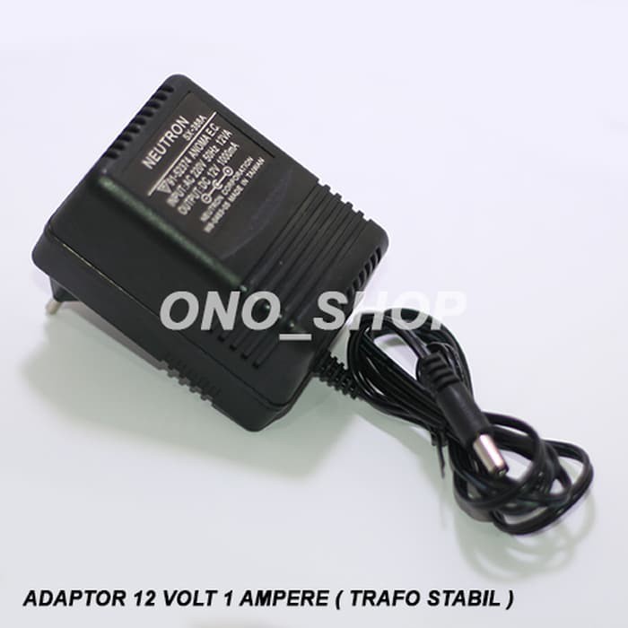 Adaptor 12 Volt 1 Ampere