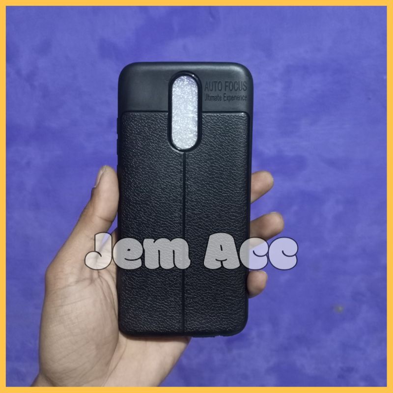 Soft case Xiaomi Redmi 8A Pro Auto focus silikon casing cover black matte