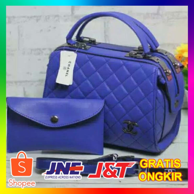 tas wanita chanel doctor/tas branded/tas import/handbag wanita