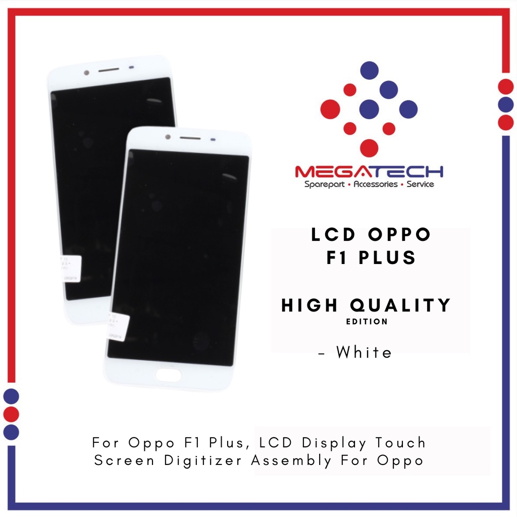 LCD Oppo F1 Plus Include Frame Fullset Touchscreen